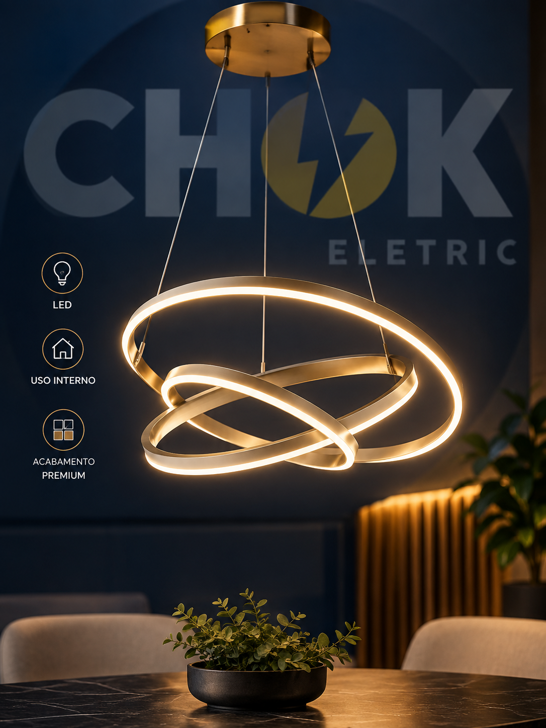 Lustre Circular LED
