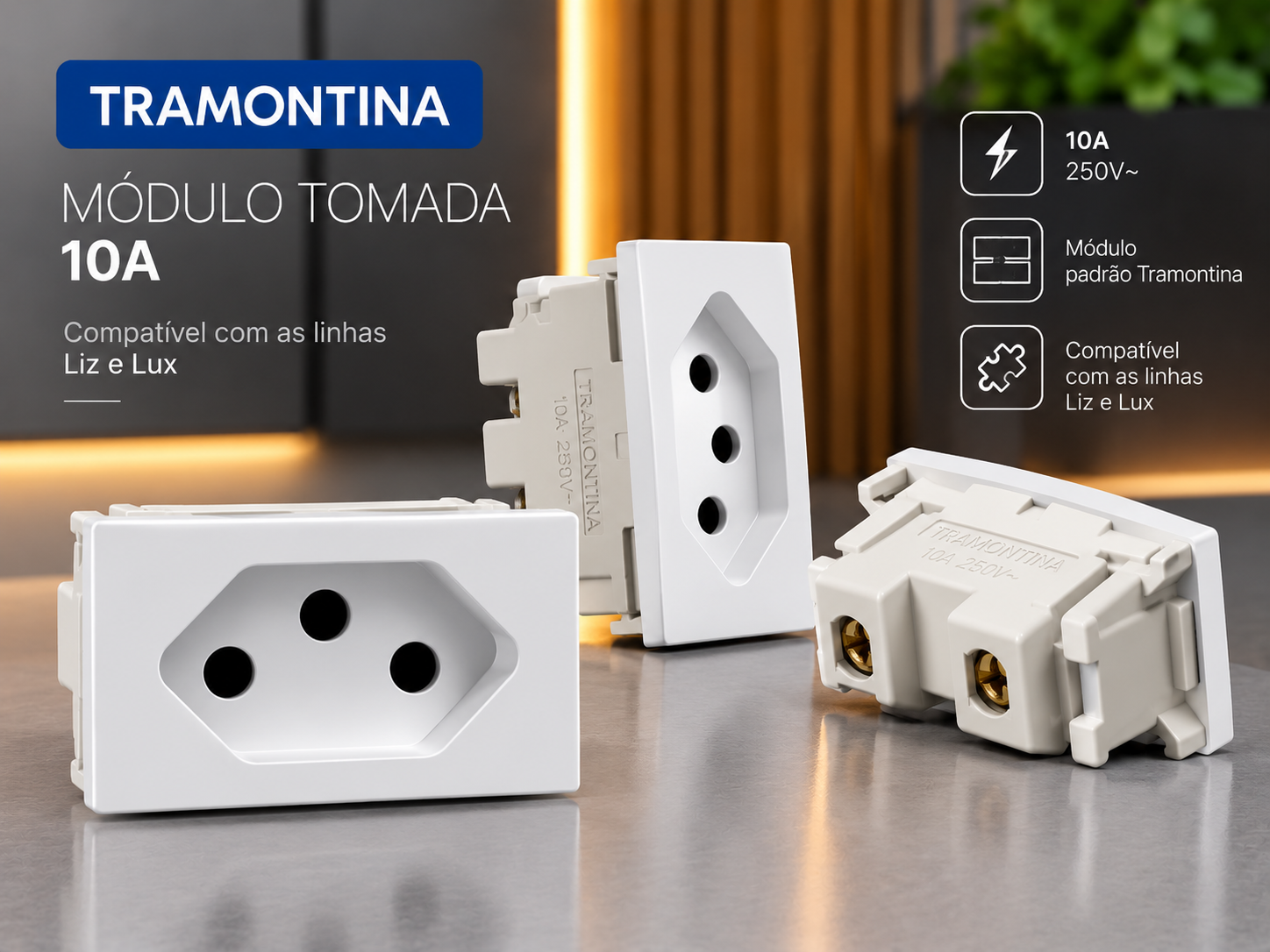 Módulo 10A Tramontina