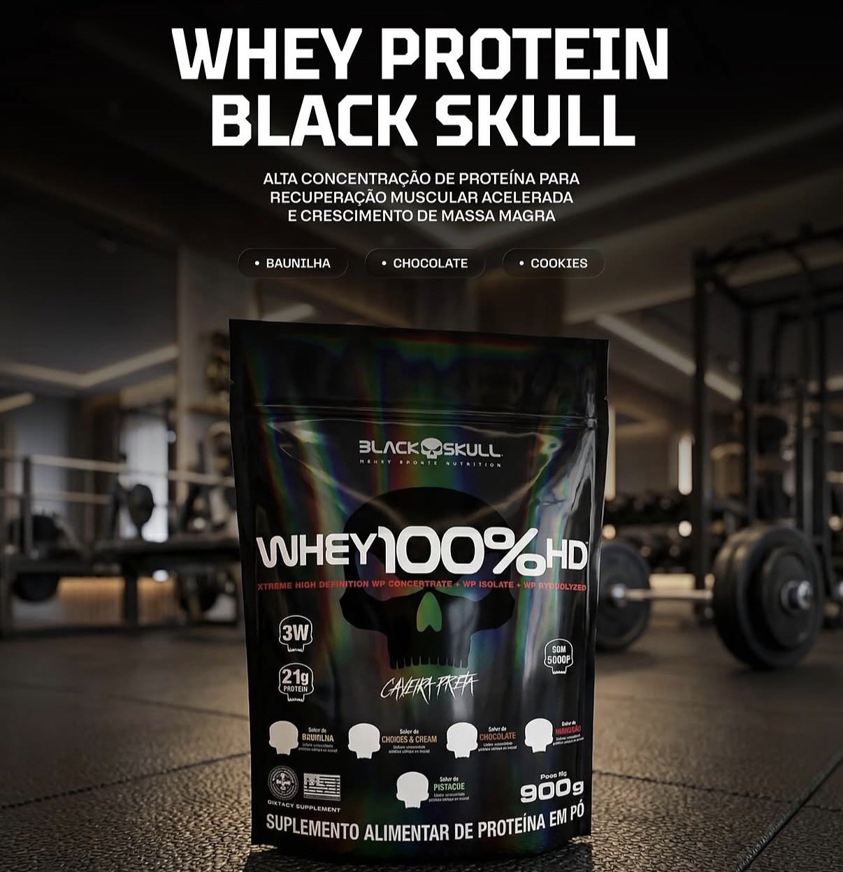 Whey protein Black Skull