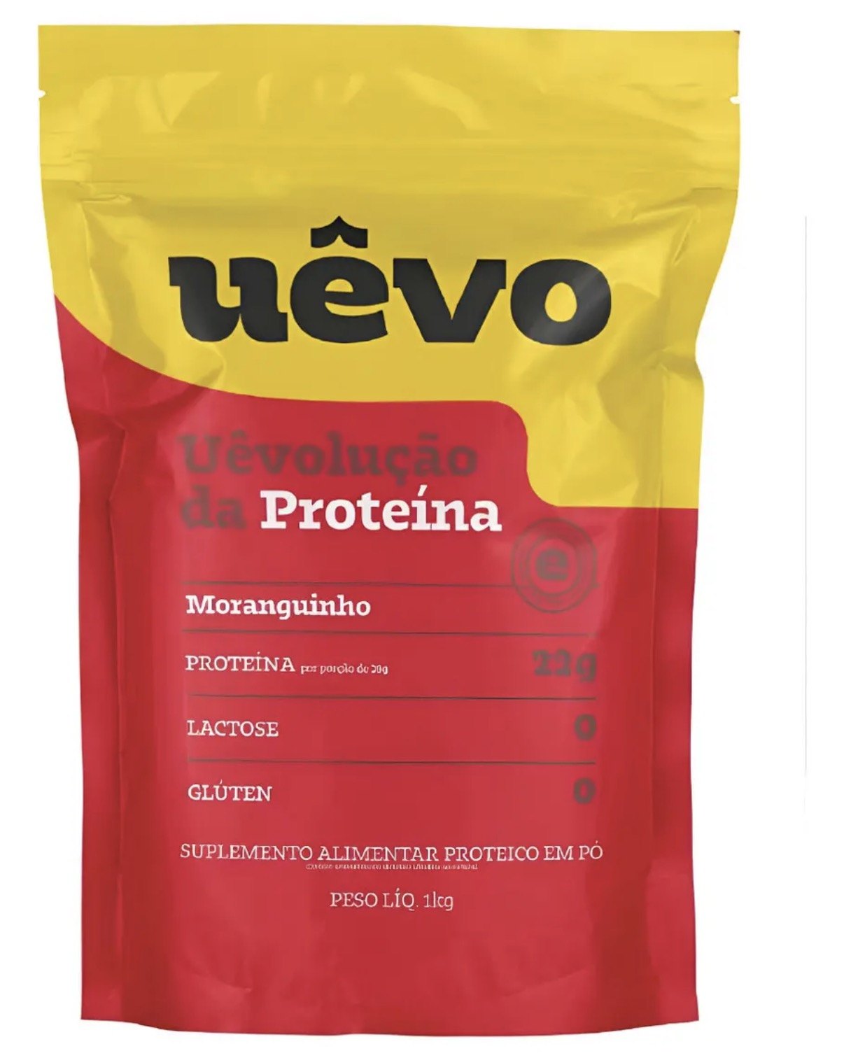 Albumina 1kg Uêvo - Moranguinho