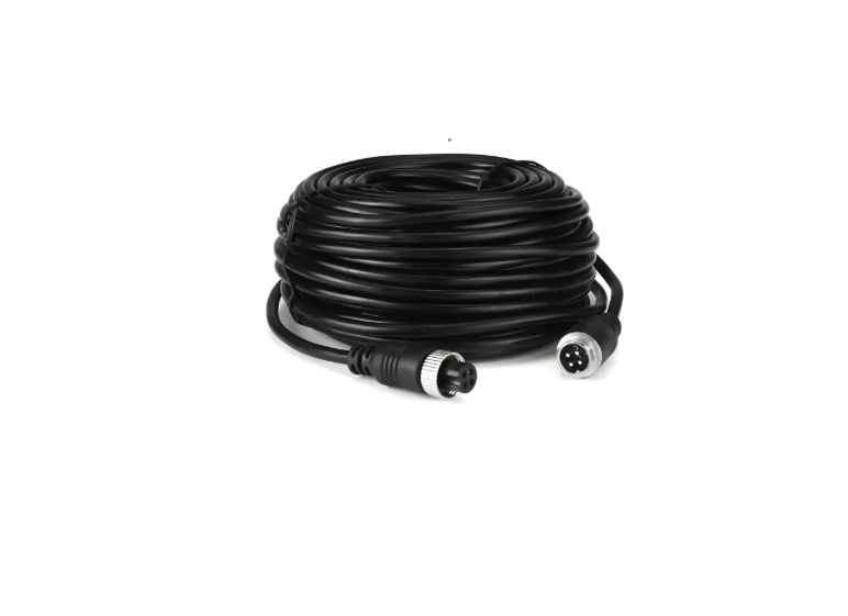 Cabo aviation extensor 4 vias p camera veicular 11Metros